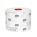 TOALETNI PAPIR - COMPACT, 2-slojni, bel, 27 rol/krt, T6, Tork